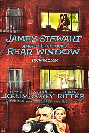 Rear Window 1954 movie poster - watch and download free