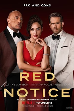 Red Notice 2021 movie poster - watch and download free