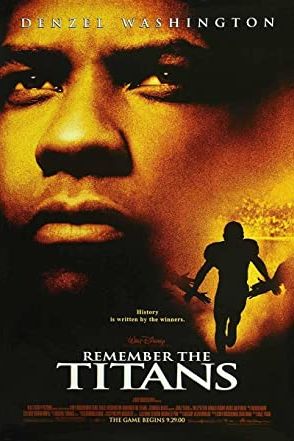 Remember the Titans 2000 movie poster - watch and download free