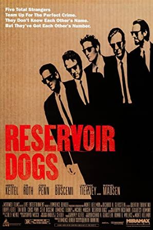 Reservoir Dogs 1992 movie poster - watch and download free