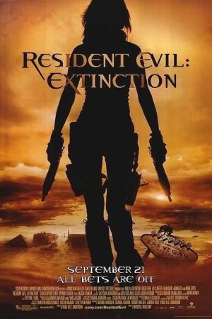 Resident Evil: Extinction 2007 movie poster - watch and download free