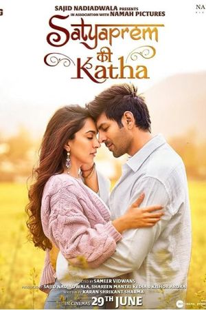 Satyaprem Ki Katha 2023 movie poster - watch and download free