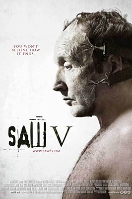 Saw V 2008 movie poster - watch and download free
