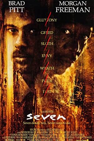 Se7en 1995 movie poster - watch and download free