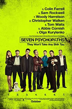 Seven Psychopaths 2012 movie poster - watch and download free