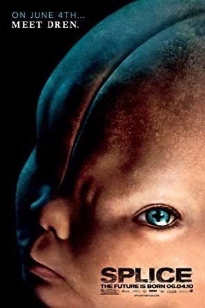 Splice 2009 movie poster - watch and download free