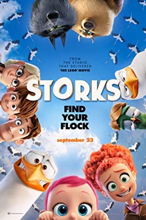 Storks 2016 movie poster - watch and download free