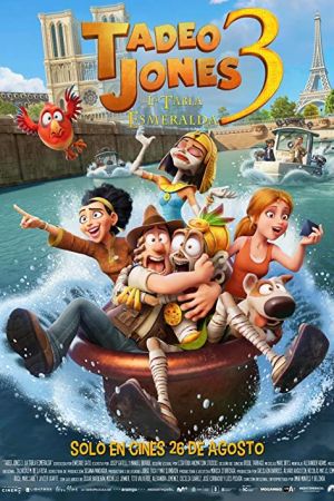 Tad the Lost Explorer and the Emerald Tablet 2022 movie poster - watch and download free