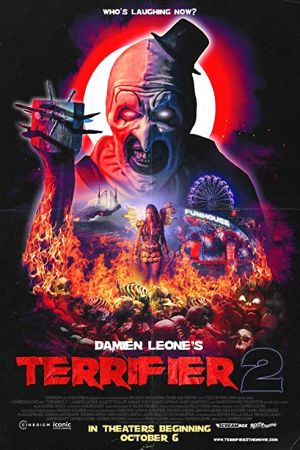 Terrifier 2 2022 movie poster - watch and download free