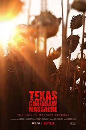 Texas Chainsaw Massacre 2022 movie poster - watch and download free