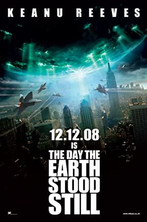 The Day the Earth Stood Still 2008 movie poster - watch and download free