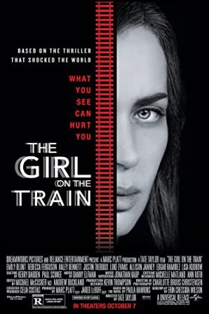 The Girl on the Train 2016 movie poster - watch and download free