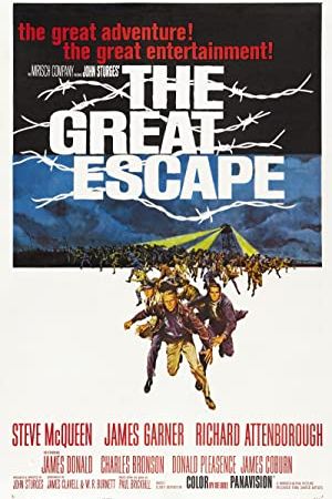 The Great Escape 1963 movie poster - watch and download free