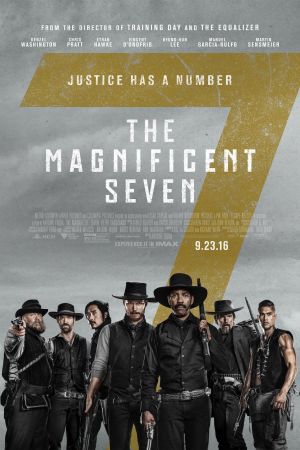 The Magnificent Seven 2016 movie poster - watch and download free