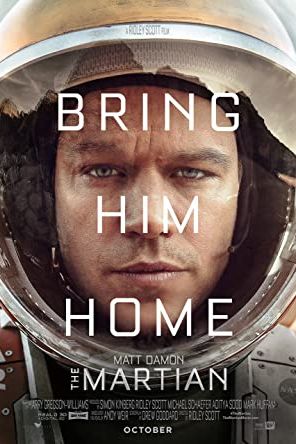 The Martian 2015 movie poster - watch and download free