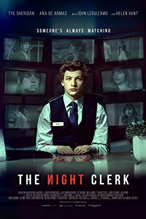 The Night Clerk 2020 movie poster - watch and download free