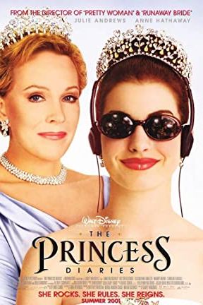 The Princess Diaries 2001 movie poster - watch and download free