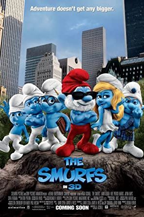 The Smurfs 2011 movie poster - watch and download free