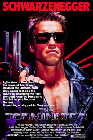 The Terminator 1984 movie poster - watch and download free
