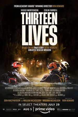 Thirteen Lives 2022 movie poster - watch and download free