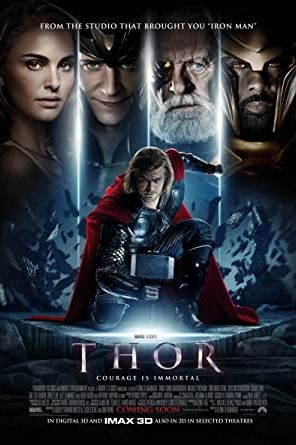 Thor 2011 movie poster - watch and download free