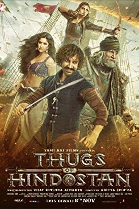 Thugs of Hindostan 2018 movie poster - watch and download free
