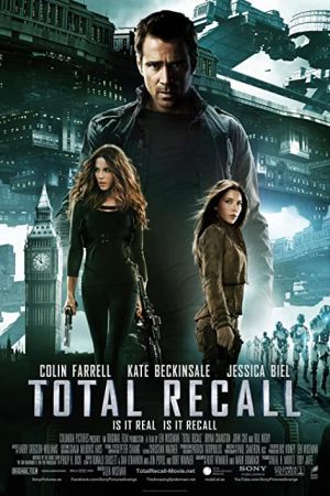 Total Recall 2012 movie poster - watch and download free