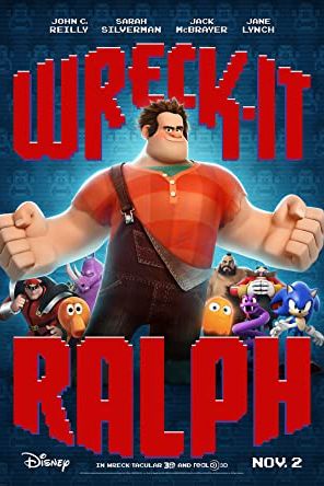 Wreck-It Ralph 2012 movie poster - watch and download free