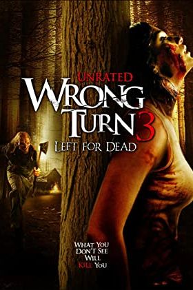 Wrong Turn 3: Left for Dead 2009 movie poster - watch and download free