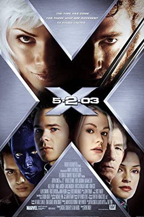 X2: X-Men United 2003 movie poster - watch and download free