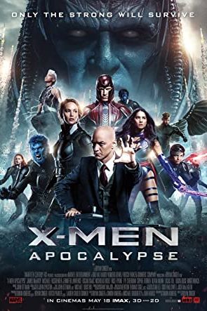X-Men: Apocalypse 2016 movie poster - watch and download free