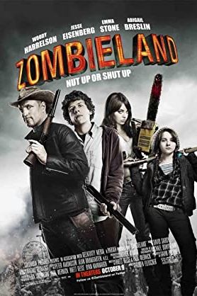 Zombieland 2009 movie poster - watch and download free
